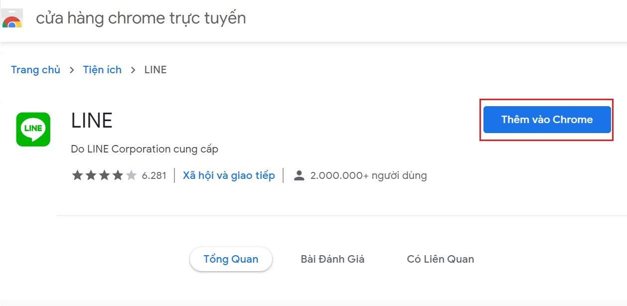 Để tải phiên bản Line trên Windows từ Microsoft Store, truy cập tại đây.