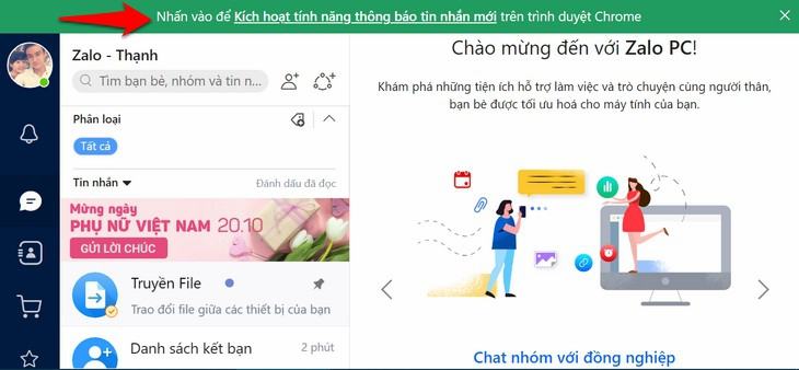 Hướng dẫn 3 cách đăng nhập Zalo trên trình duyệt