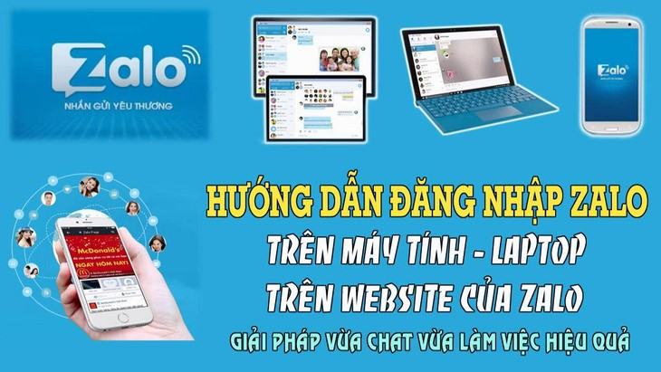 Hướng dẫn 3 cách đăng nhập Zalo trên trình duyệt