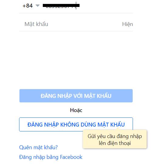 Nhập số điện thoại của bạn