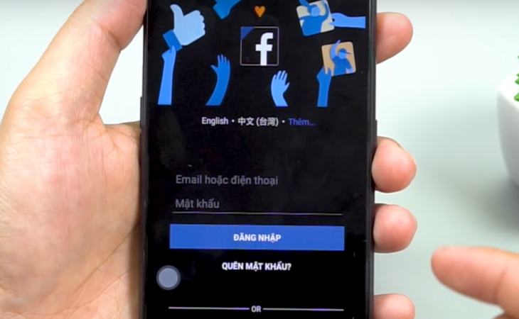 Đăng nhập Facebook để sử dụng.