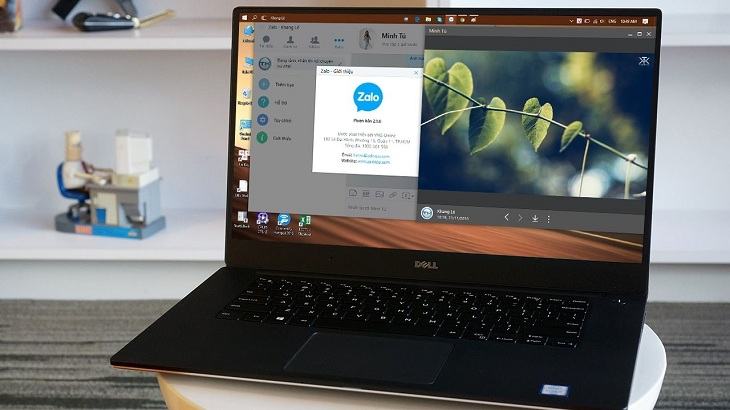Chia sẻ màn hình máy tính khi xem video trên Zalo