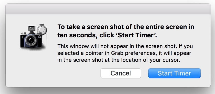 Sau khi nhấn Start Timer, phần mềm sẽ bắt đầu đếm ngược 10 giây để chuẩn bị cho bạn trước khi bạn bắt đầu chụp ảnh toàn màn hình.