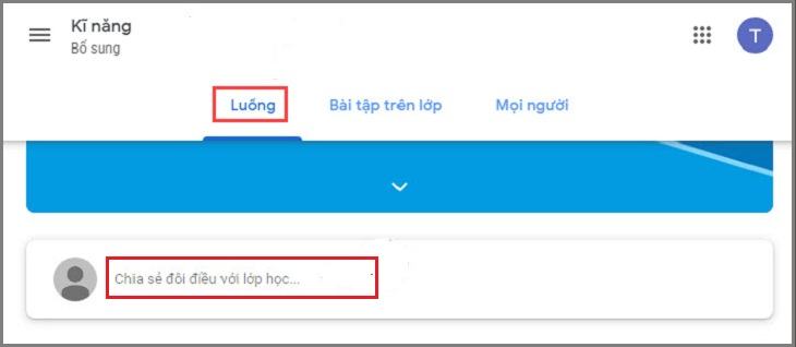 Bấm vào hộp thư