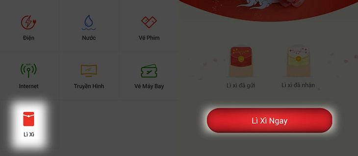 Vào ứng dụng ZaloPay trên điện thoại và chọn mục 