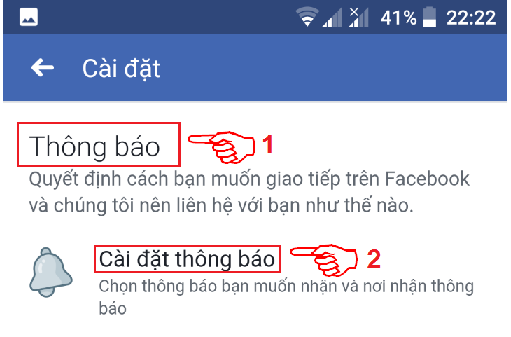 Hướng dẫn cách tắt thông báo Facebook trên điện thoại, laptop tiết kiệm pin tối đa