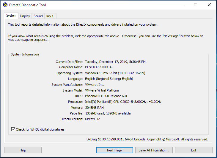 Cài đặt DirectX 12 để tối ưu hóa trò chơi Win 10