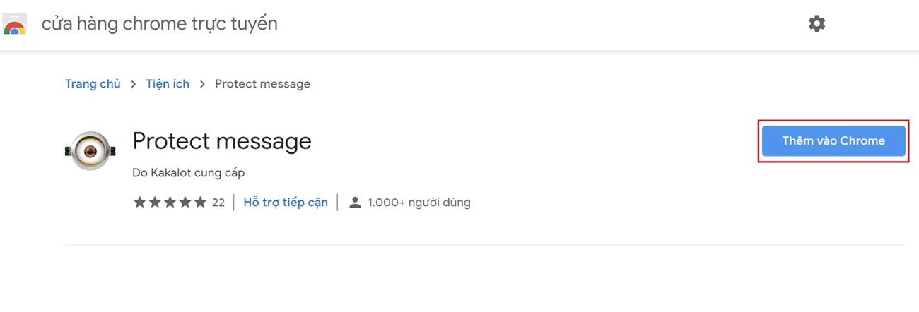 Cài đặt Tin nhắn Bảo vệ