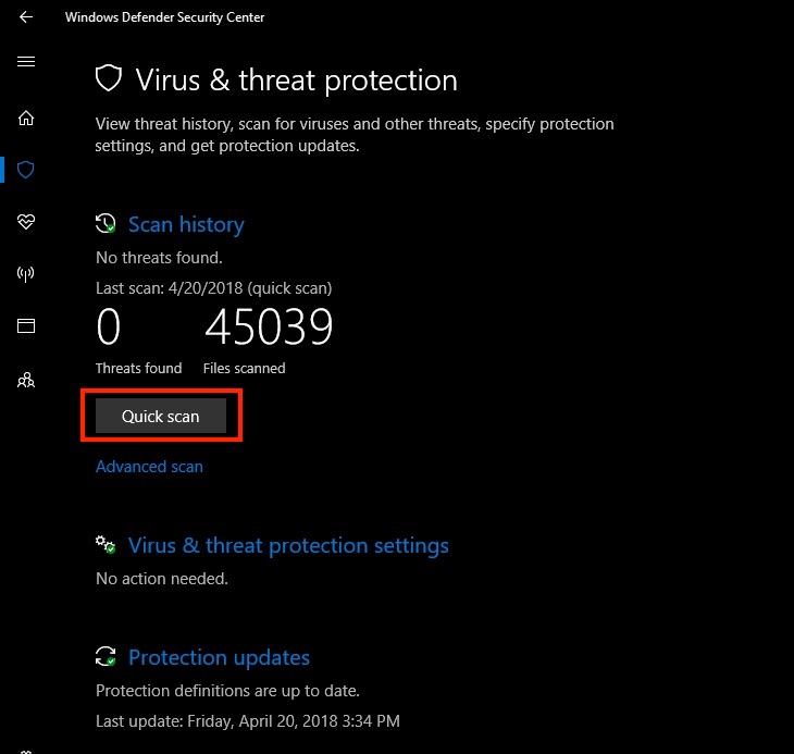 Hướng dẫn về cách Bộ bảo vệ Windows sẽ loại bỏ vi-rút khỏi máy tính của bạn