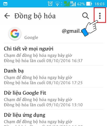 Chọn trên dấu chấm lửng