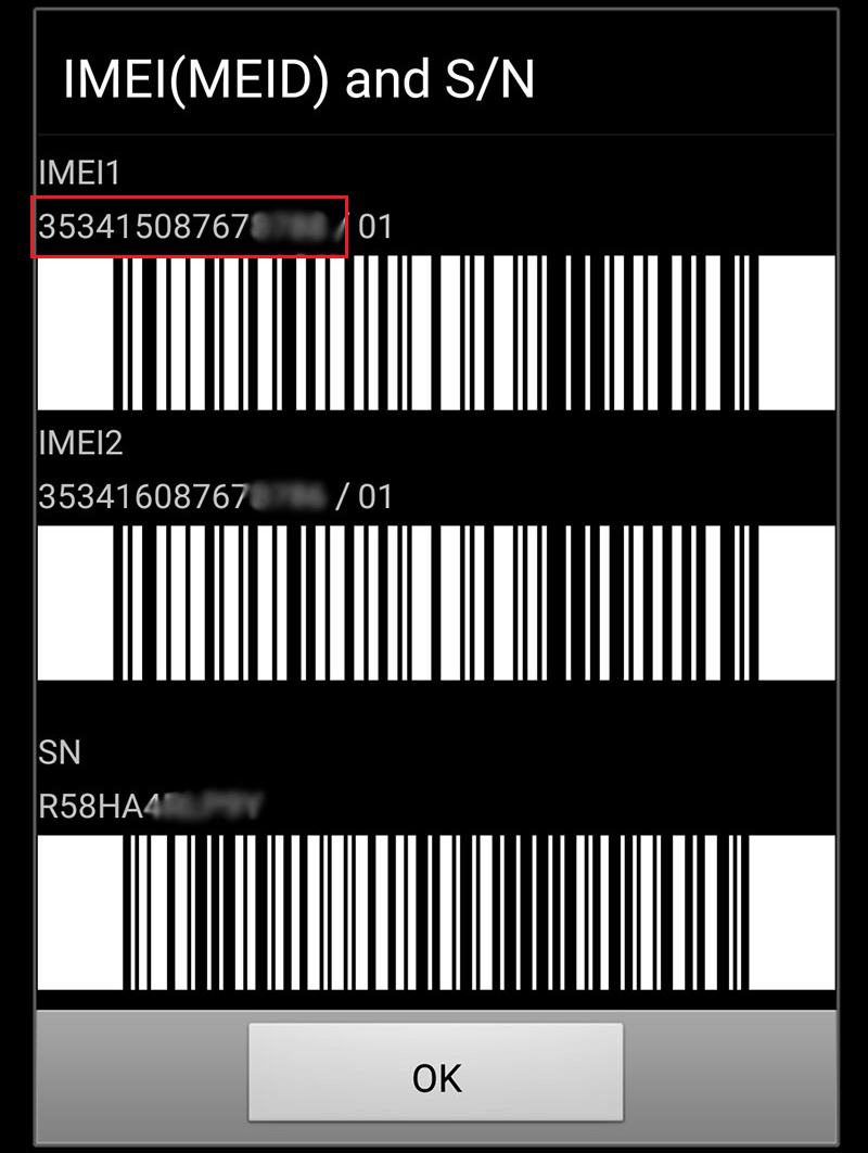 Kiểm tra IMEI trên điện thoại của bạn