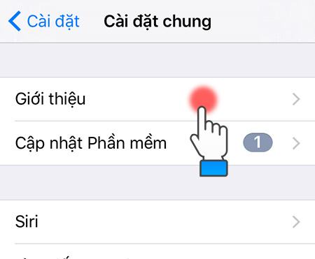 Đi tới Thông tin.