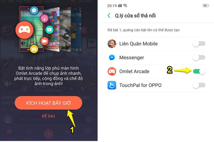 Phát trực tiếp trò chơi trên Facebook trên Android - Bước 2