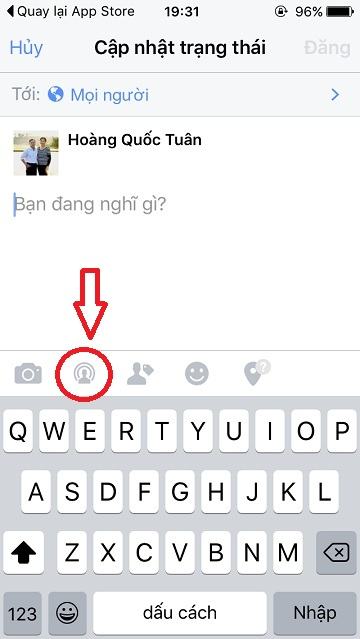 Trực tiếp video trực tuyến trên Facebook