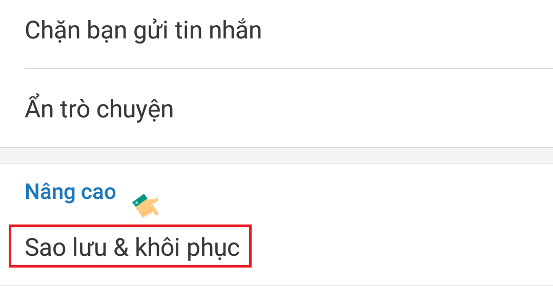 Tất cả tin nhắn Zalo được khôi phục trong vòng 1 nốt nhạc