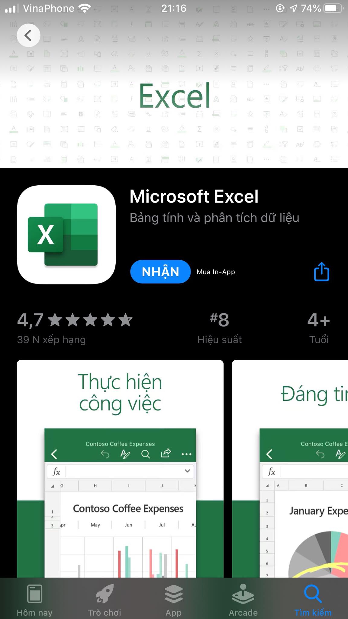 Microsoft Excel
