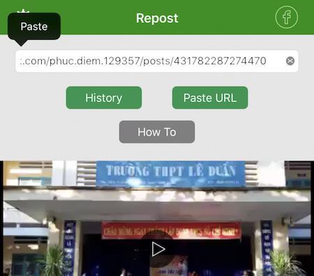 Hướng dẫn cách tải video clip trên Facebook về iPhone cực đơn giản