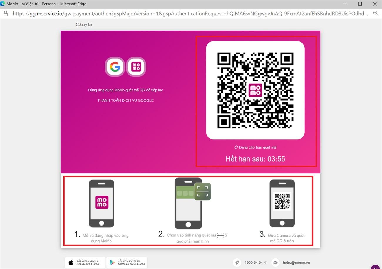 Mã QR thanh toán