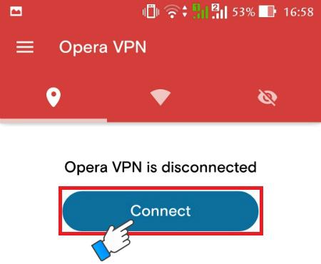 Nhấp vào Kết nối