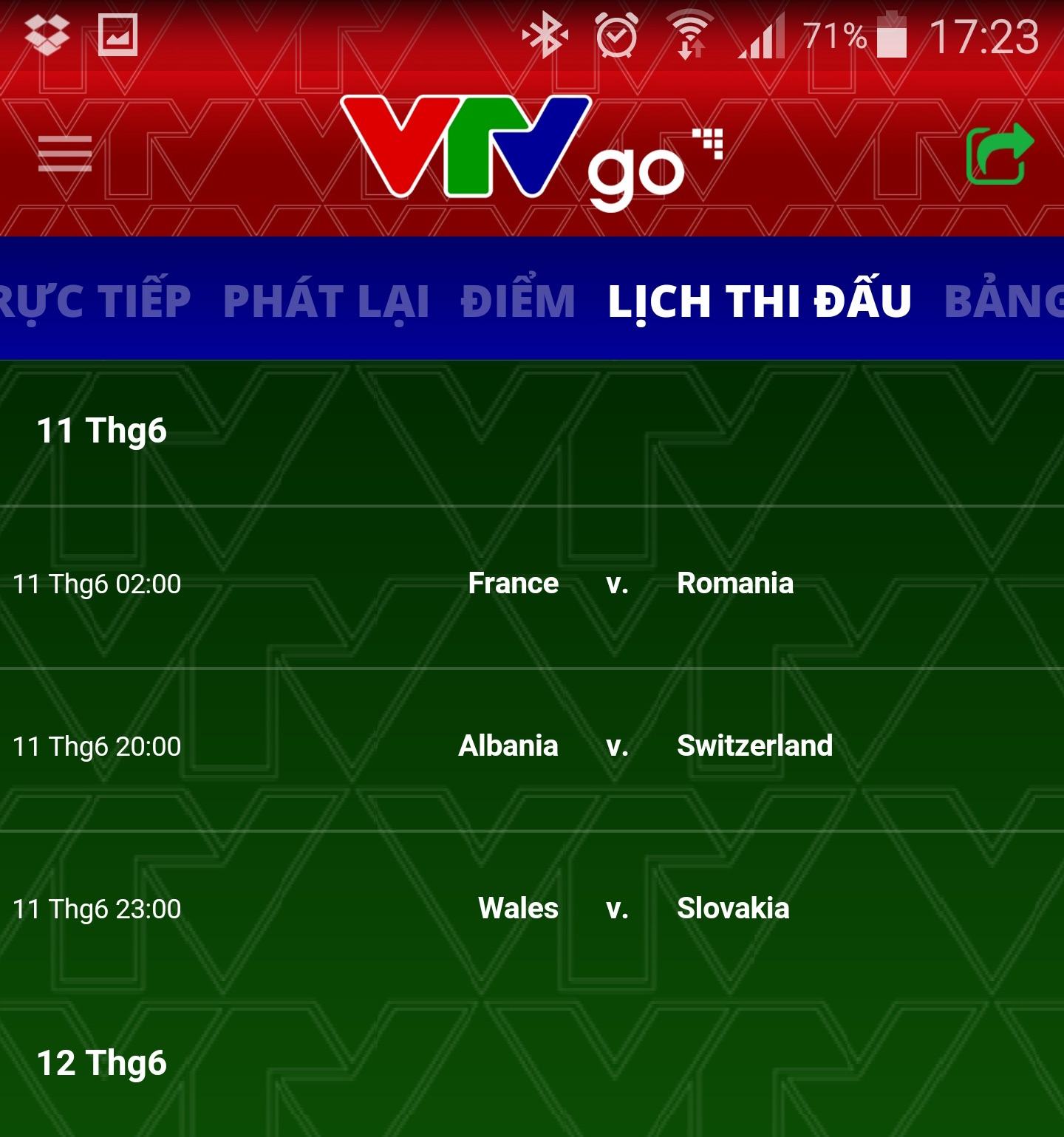 Hướng dẫn xem Euro trực tiếp trên điện thoại