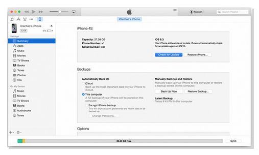 Lưu tệp và giải nén nó.  Mở iTunes, giữ phím Shift (Windows) hoặc Option (Mac) và nhấp vào 