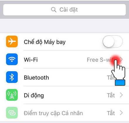 Chọn Wifi