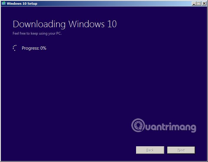 Tải tệp ISO Windows 10 vào máy tính của bạn