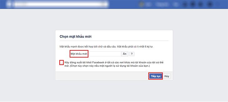 Bạn quên mật khẩu Facebook của mình
