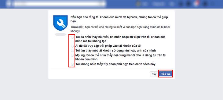    Tài khoản Facebook của bạn đang bị tấn công