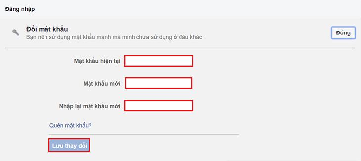 Nếu bạn đã đăng nhập Facebook và nhớ mật khẩu của mình