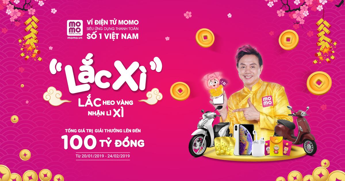 Chương trình lắc lì xì Ví Momo