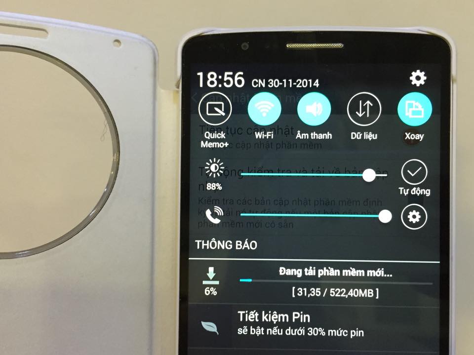 Bản cập nhật đã được công bố trên LG G3 tại Việt Nam