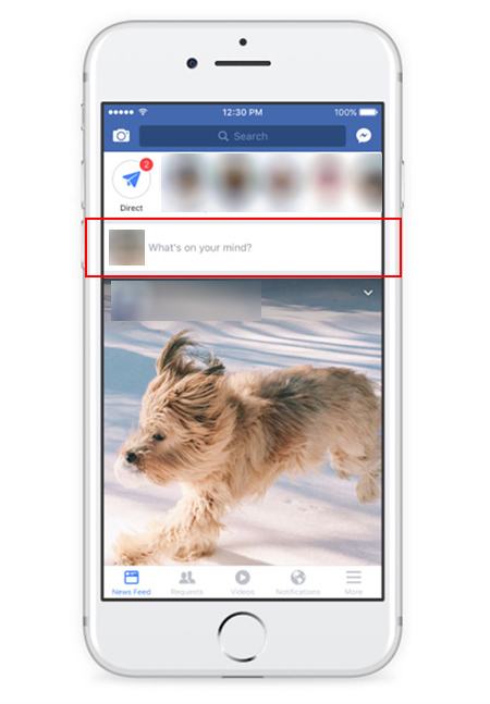 Phát trực tiếp trực tiếp trên Facebook với iOS - Bước 1