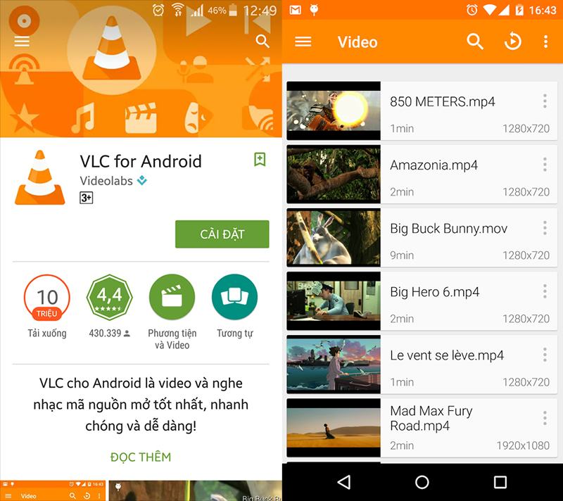 VLC dành cho Android