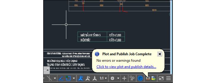 Chuyển đổi CAD sang PDF với Tính năng Xuất tệp + Bước 3