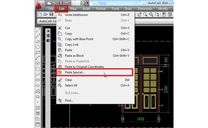 Chuyển đổi hình ảnh từ Word trở lại AutoCAD 