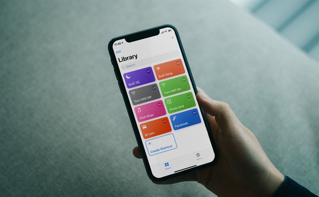 Ứng dụng Siri Shortcuts