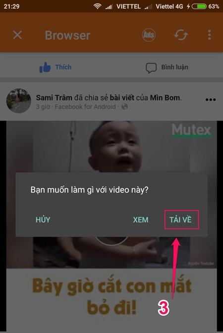 Tải video