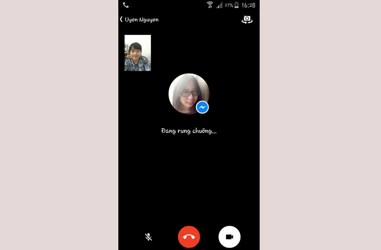 Các cuộc gọi điện video cũng được thực hiện tương đối tốt