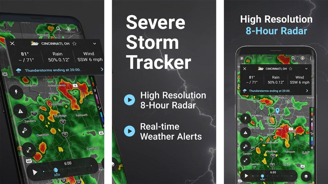 Radar bão từ Kênh Thời tiết