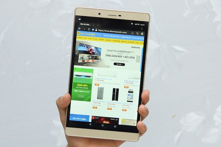 Top 3 máy tính bảng màn hình lớn 8 inch giá 2-3 triệu