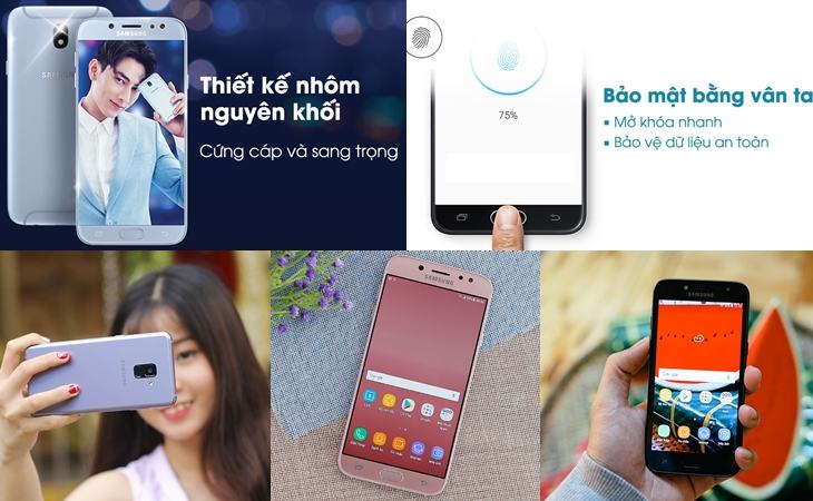 Top 5 điện thoại Samsung bán chạy nhất tháng 2/2018