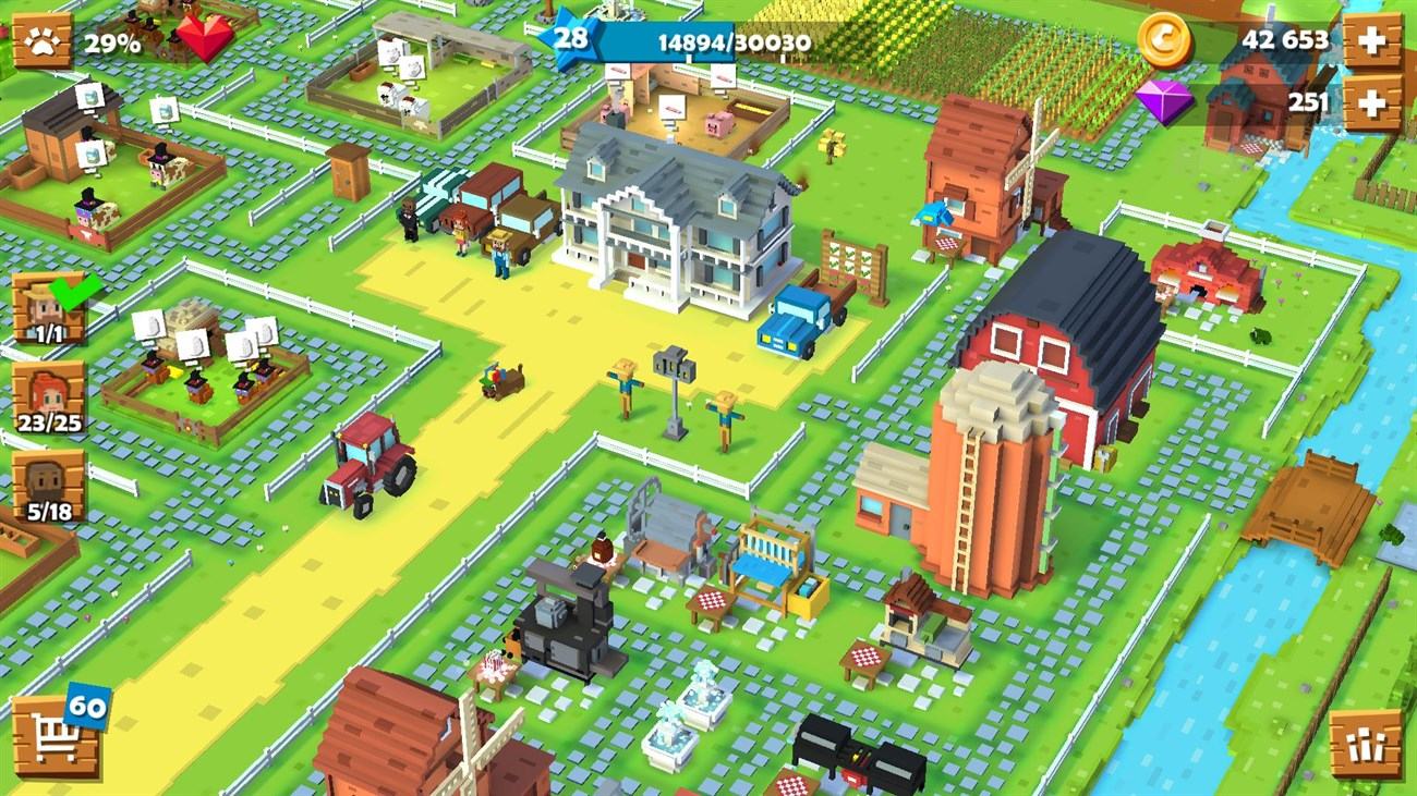 Trang trại Blocky
