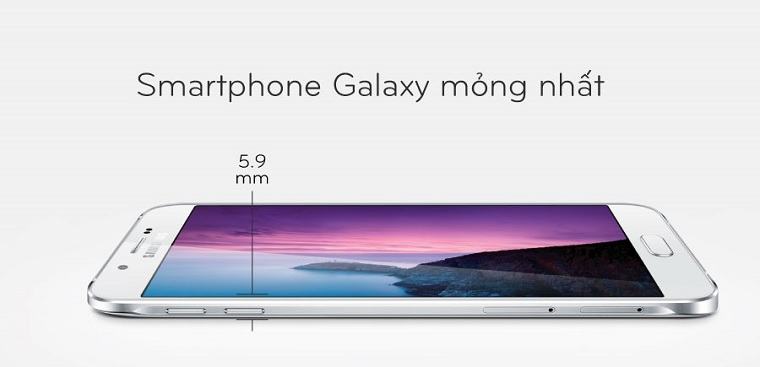 Điện thoại samsung galaxy a8