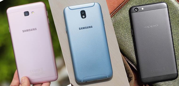 Top 5 smartphone bán chạy nhất tháng 7: J7 Pro vượt mặt J7 Prime