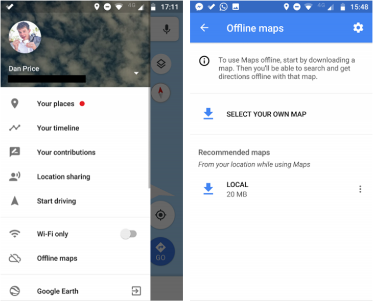 Ứng dụng Google Maps