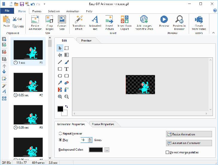 Trình tạo hoạt ảnh GIF đơn giản