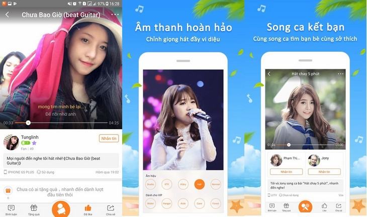 Ứng dụng hát Karaoke Now