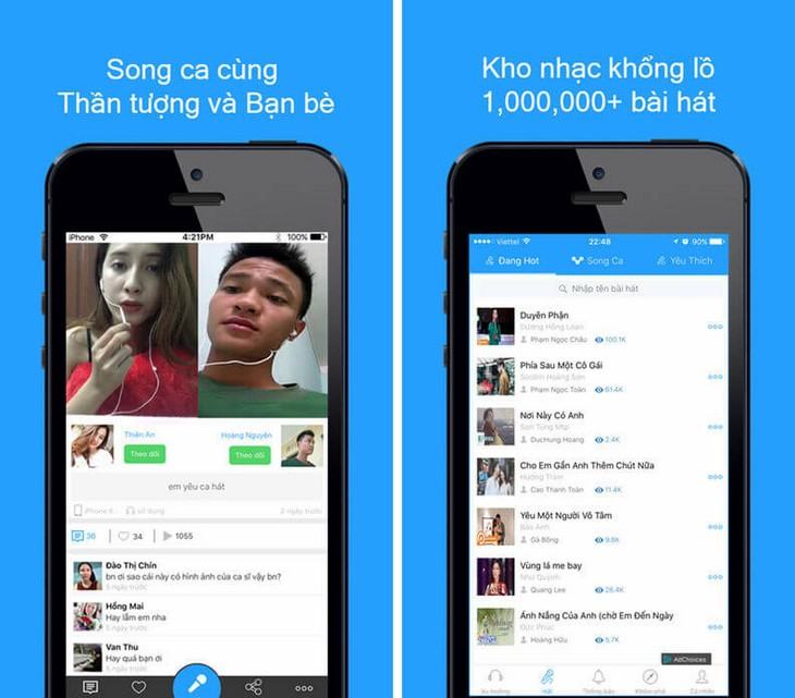 Ứng dụng hát karaoke iKara