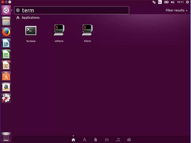 Tìm kiếm với Ubuntu Dash